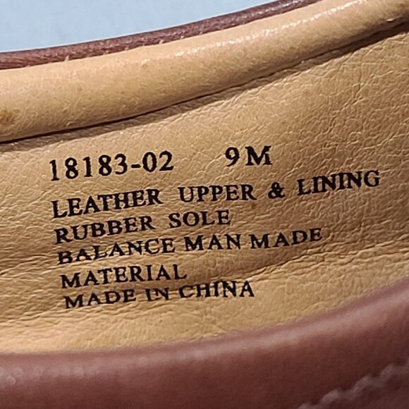 Florsheim Brown Leather Bike Toe Slip On Loafer Dress Shoes Men\'s Size 9M main image 11
